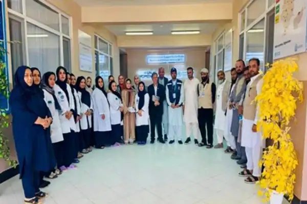 روغتیا نړیوال سازمان: په افغانستان کې مو ۵۳۱ روغتیايي کارکوونکي روزلي دي