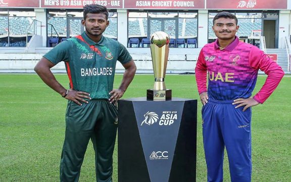 د ۱۹ کلنو اسیا جام کرېکټ سیالیو پایلوبه نن د متحده عربي امارات او بندګله دېش تر منځ کیږي