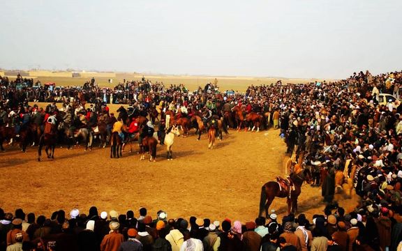 رقابتهای مهیج بزکشی چاپاندازان ولایتهای کندز، سمنگان و بغلان به پایان رسید