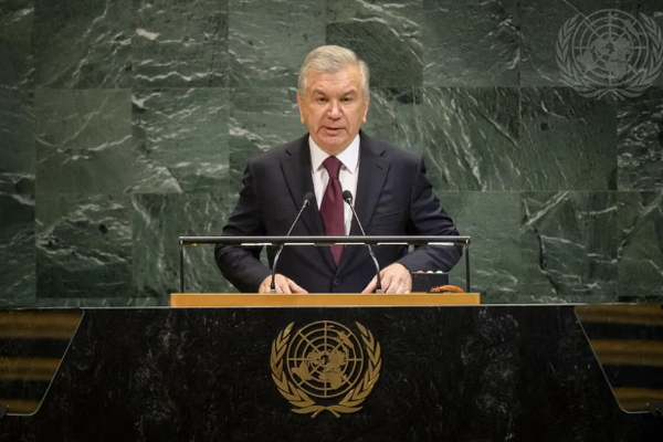 رئيس أوزبكستان يدعو المجتمع الدولي لدعم الاستقرار والسلام في أفغانستان