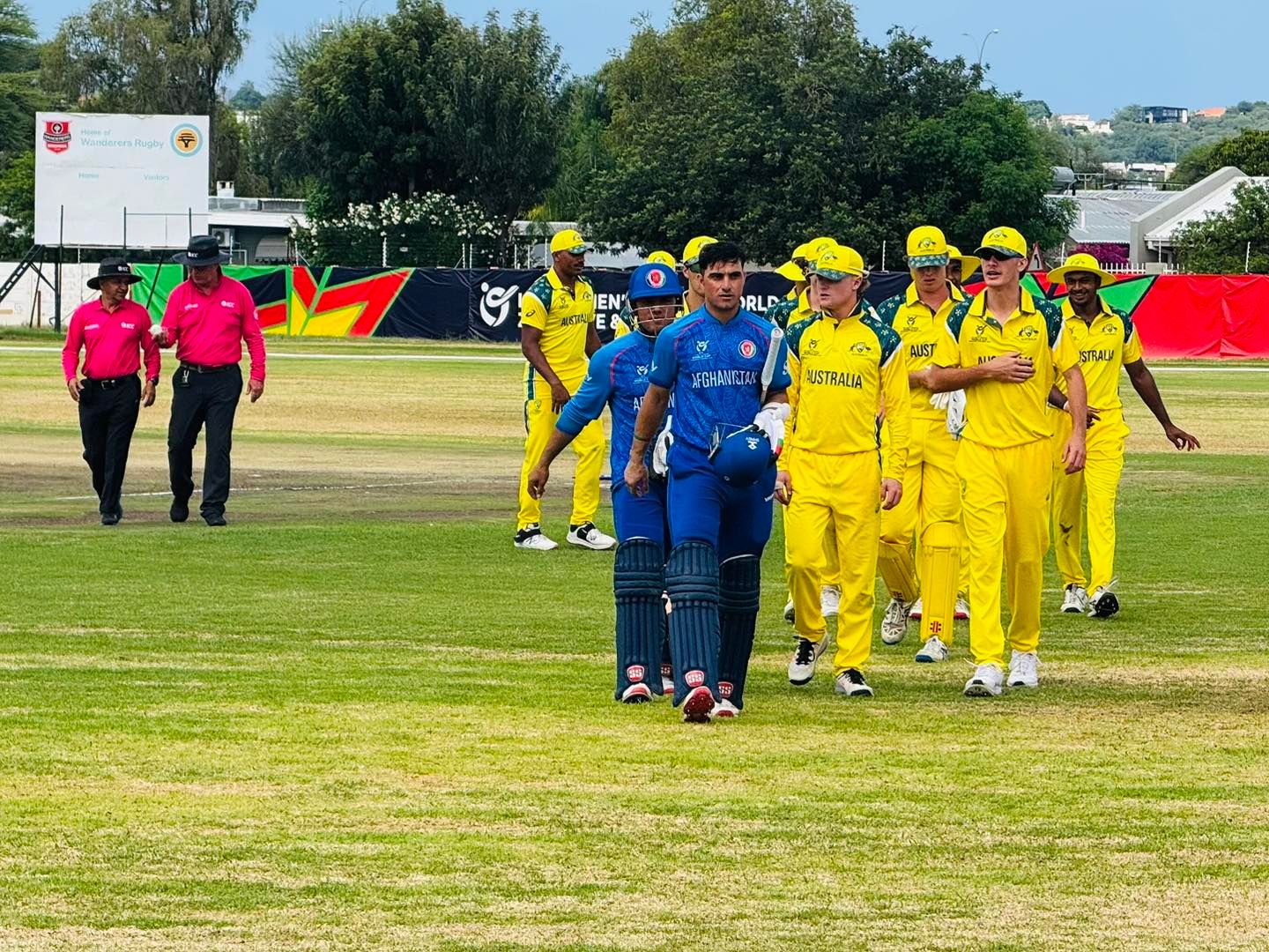 د افغانستان د نولس کلنو کرېکټ لوبډلې د اسټرالیا د نولس کلنو لوبډلې ته ماتې ورکړه