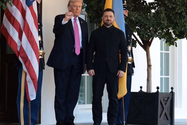 ترامپ: زلنسکی بدون تائید من «چیزی ندارد»