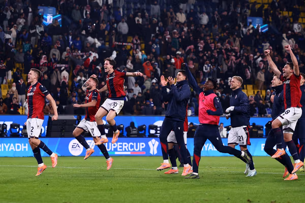 بولونیا در ضربات پنالتی اینتر را شکست داد و به فینال سوپرکاپ ایتالیا صعود کرد