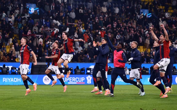 بولونیا در ضربات پنالتی اینتر را شکست داد و به فینال سوپرکاپ ایتالیا صعود کرد