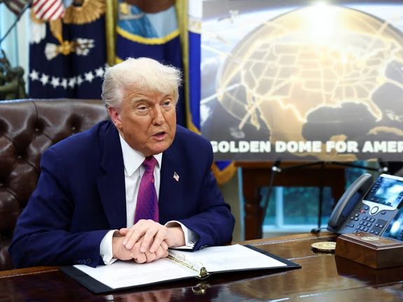 دونالد ترامپ از طرح سپر موشکی «گنبد طلایی» امریکا رونمایی کرد