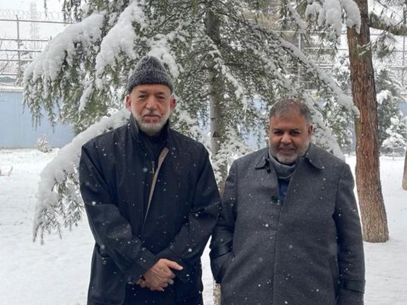 کریم خرم برای خلیلالرحمن حقانی آرزوی بهشت کرد