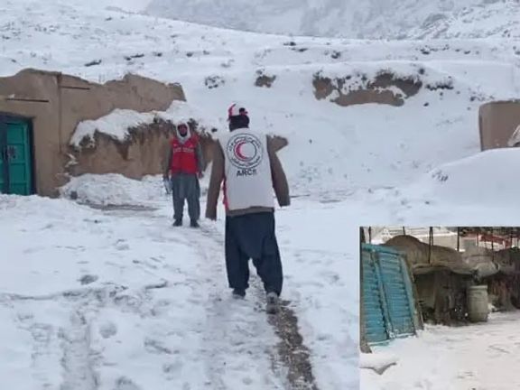 طالبان: در سه هفته گذشته براثر بارش برف و باران ۶۰ نفر کشته و ۲۳ نفر زخمی شدند