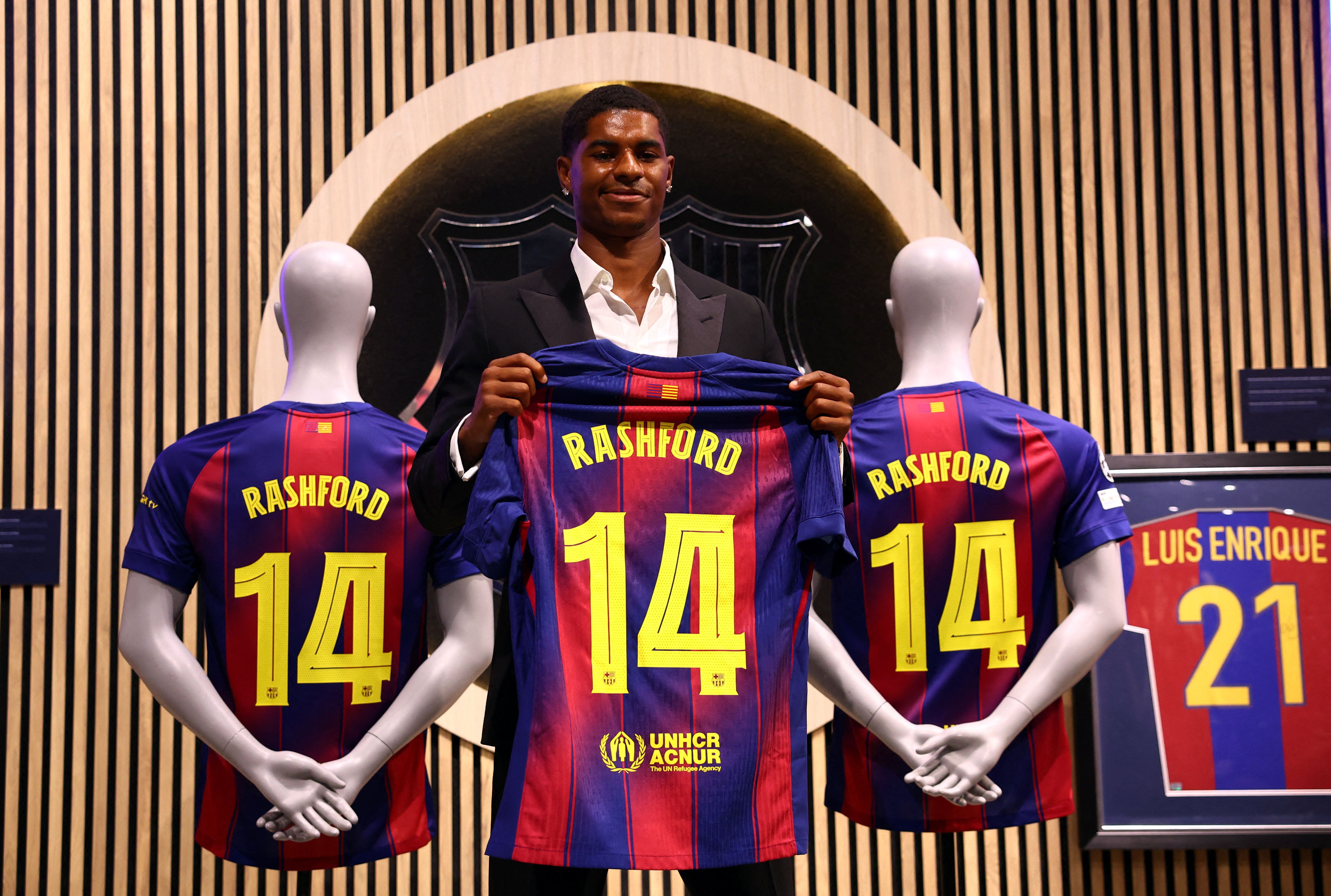 در شروع فصل جدید لالیگا؛ بارسلونا قرارداد رشفورد و خوان گارسیا را در لالیگا ثبت کرد