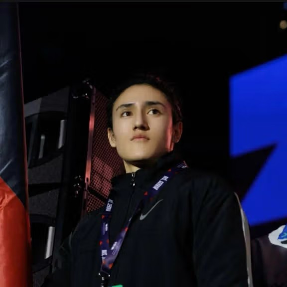 د «اېم‌اېم‌اې» افغان لوبغاړې تمنا احمدي د هانګ‌کانګ لوبغاړې پر وړاندې لوبه کوي