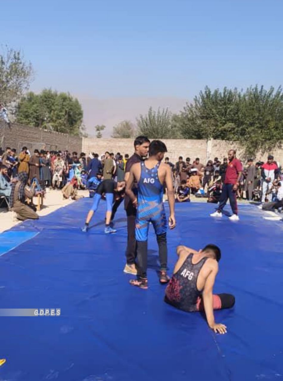 ننګرهار کې د ورزشکارانو ترمنځ د پهلوانۍ سیالۍ شوي
