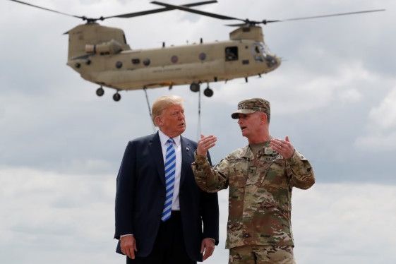 رژه نظامی امریکا در سالروز تولد ترامپ برگزار میشود