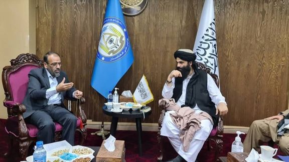 به دنبال درگیریهای مرزی؛ سرپرست سفارت ایران به دیدار سراجالدین حقانی رفت