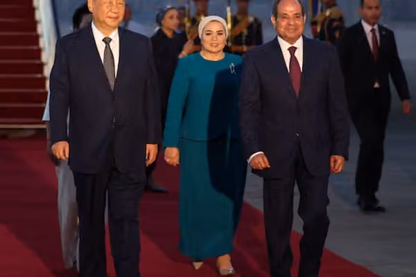 رئیسجمهور چین پس از یک دهه به مصر رفت