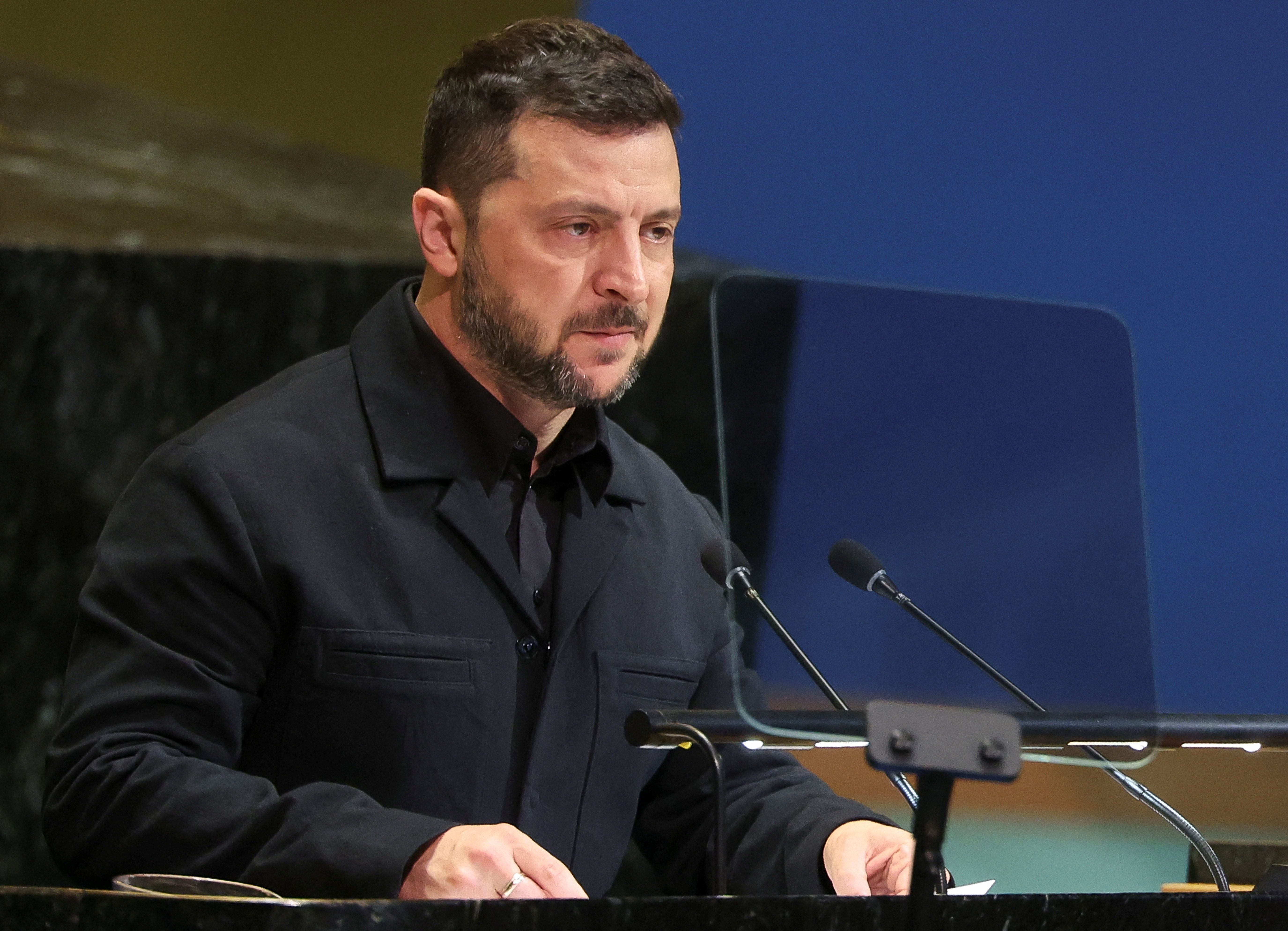 زيلينسكي في الأمم المتحدة: طالبان أغرقت أفغانستان في الظلام