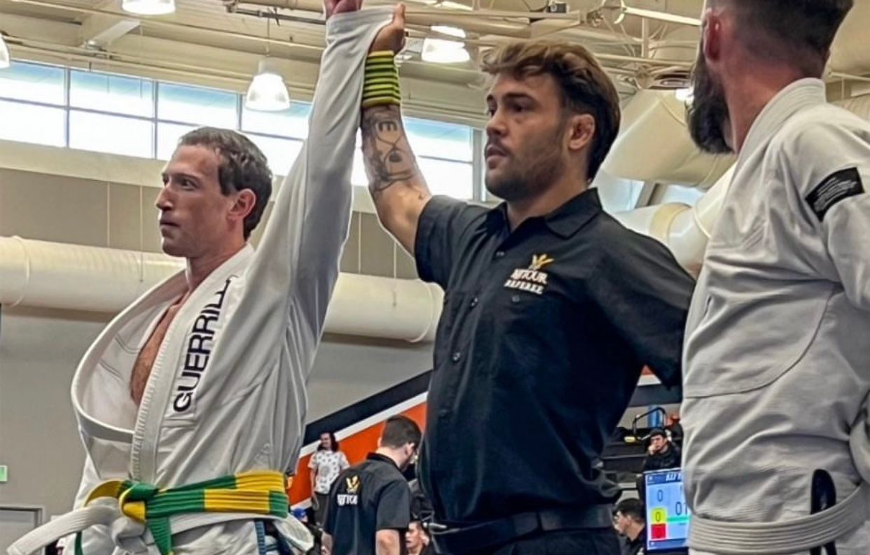 بلندپروازی در ورزش رزمی؛ مالک فیس‌بوک با شکست حریفانش، برنده دو مدال مسابقات جو جیتسو  شد 