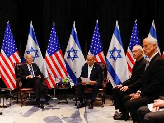 کابینه جنگ اسرائیل با حضور رئیسجمهور امریکا برگزار شد