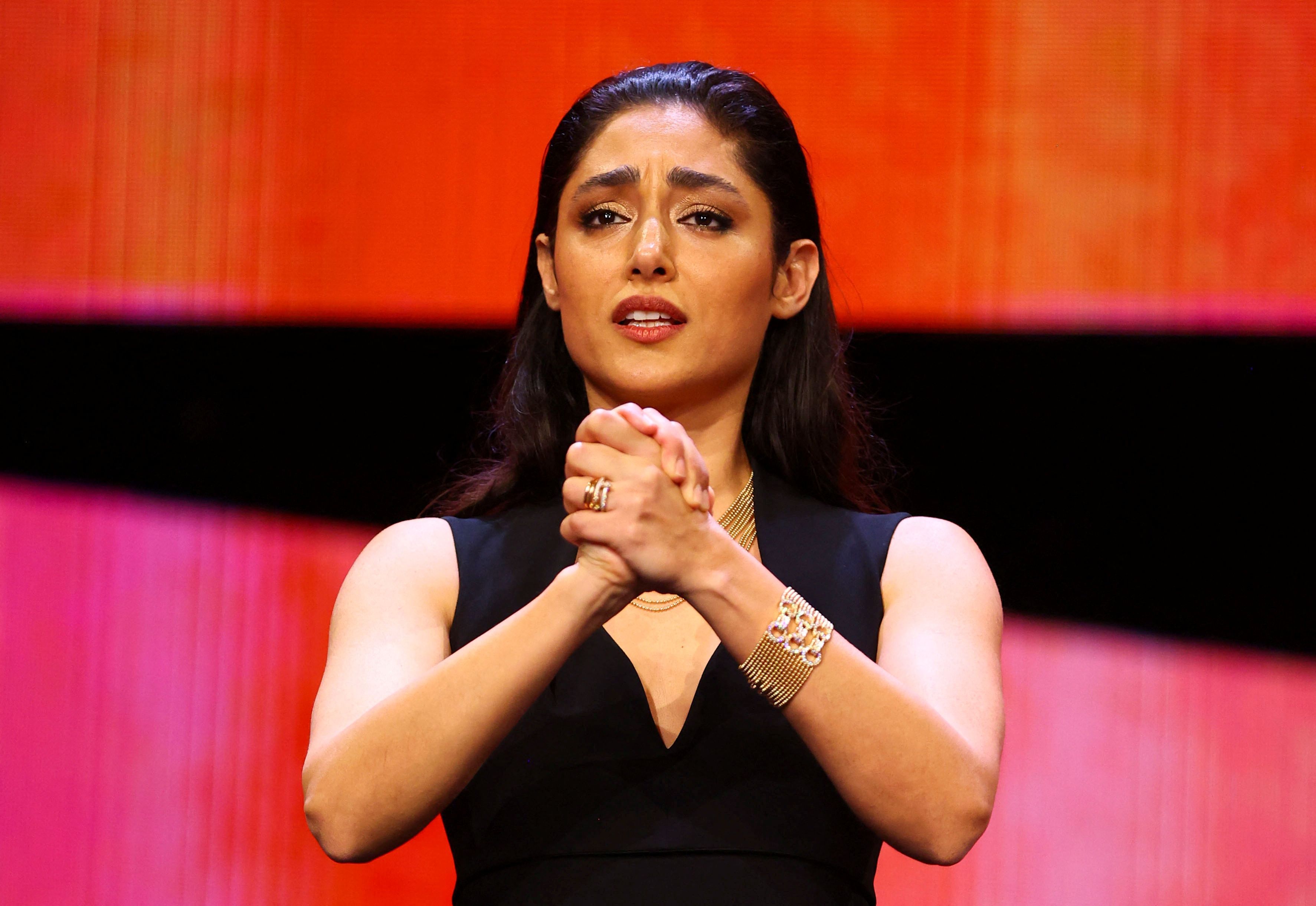 گلشیفته فراهانی به کارزار جهانی جرم‌‌انگاری آپارتاید جنسیتی در افغانستان و ایران پیوست