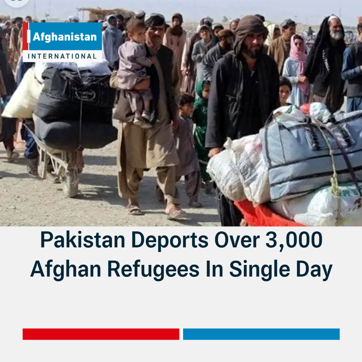 Pakistan Deports Over 3,000 Afghan Refugees In Single Day | Afghanistan ...