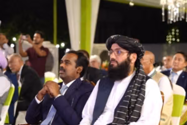 نمایندگان تنها ۱۷ کشور از ۱۵۸ کشور جهان در مراسم طالبان در دهلی حضور یافتند