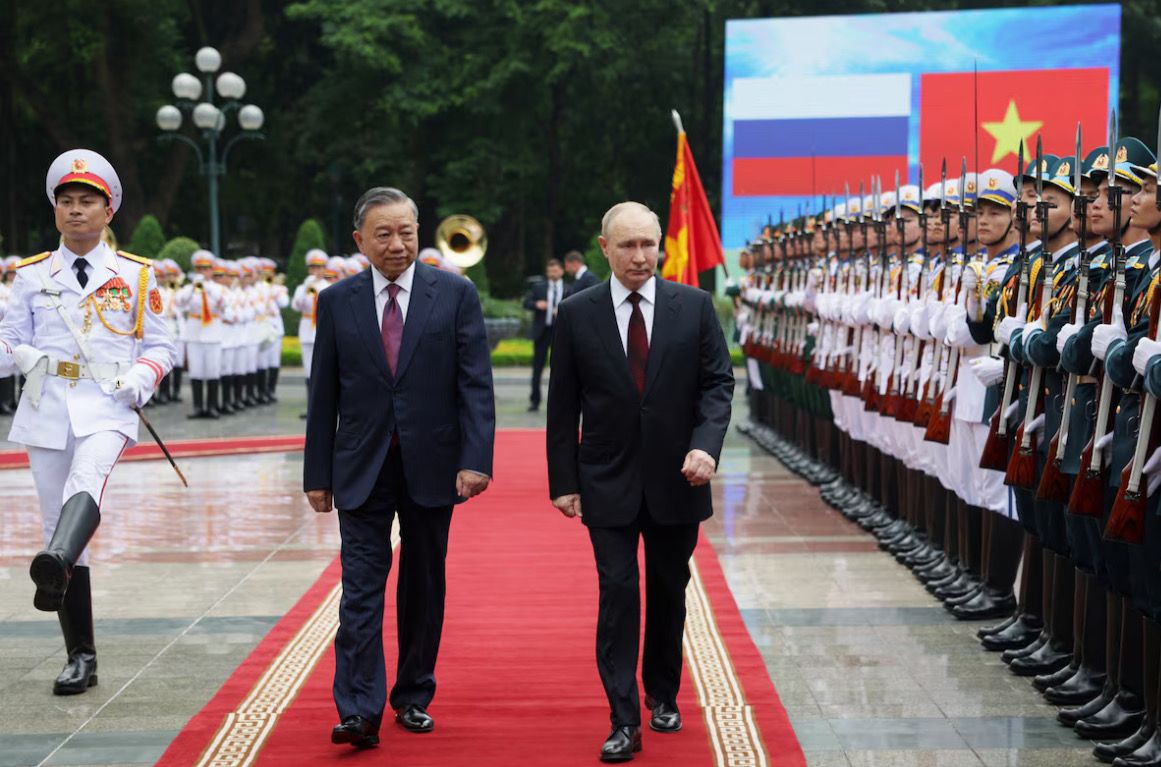 د روسیې ولسمشر پوتین ویتنام ته په سفر سره په سیمه کې نوی "امنیتي جوړښت" غواړي