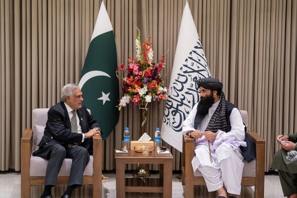 Pak FM Tells Taliban Security Must Improve For Regional Trade & Transit Projects