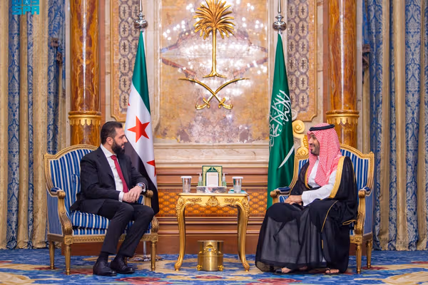 ولیعهد عربستان و رئیسجمهور سوریه درباره تحولات منطقه گفتوگو کردند