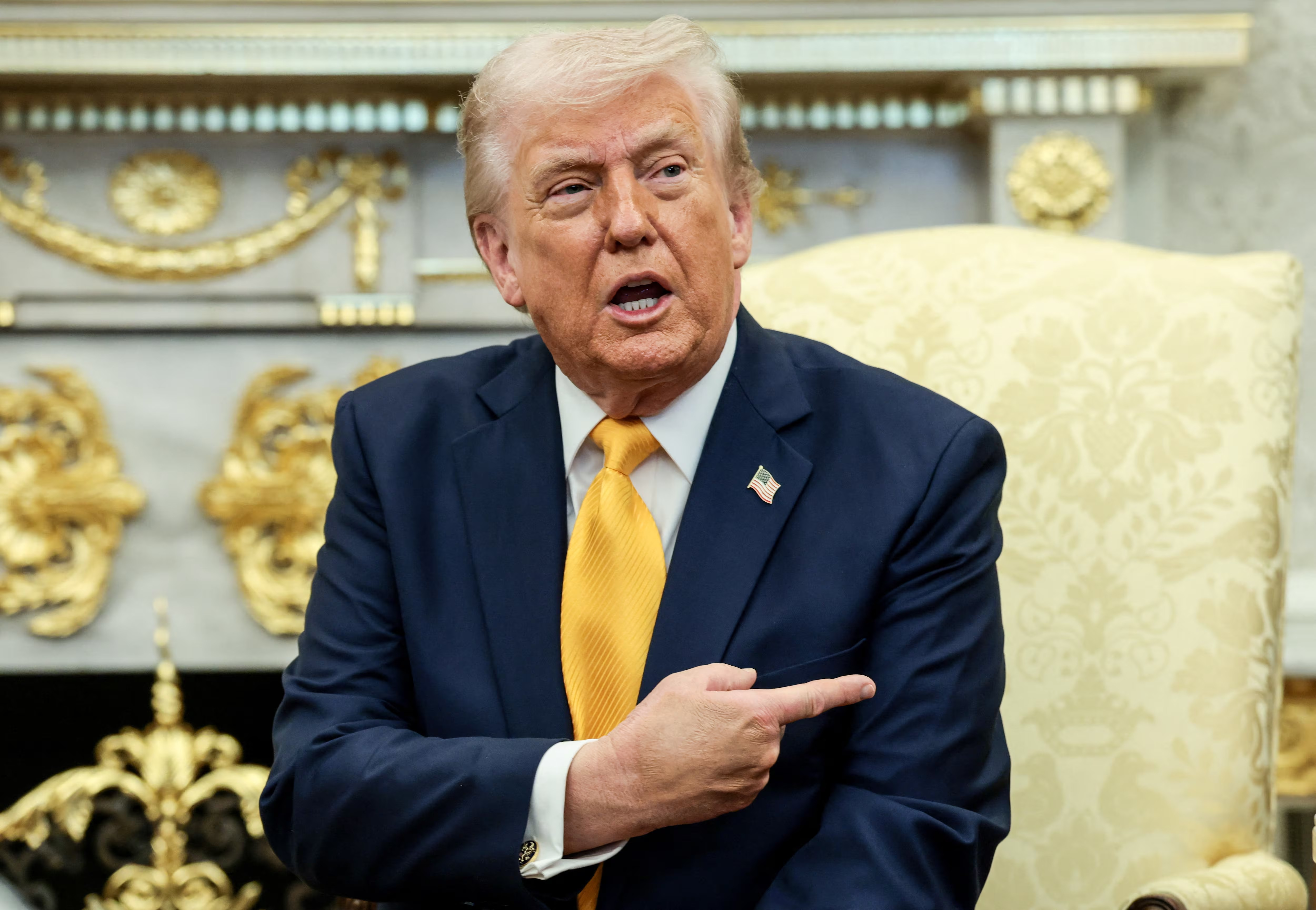 ټرمپ وايي امریکا ښايي زر د ایران له جګړې ووځي 