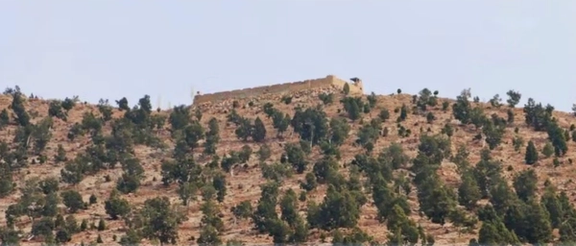 A Taliban outpost in the Kani area, where residents are calling for the formation of a new district