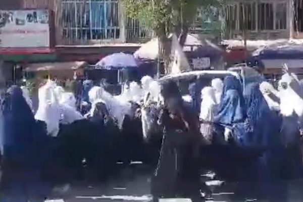 Taliban Again Orders Closure of Schools for Girls in Paktia. Female Students Protest
