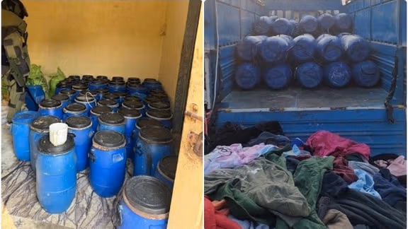 د پاکستان په کراچۍ کې تر څلورو ټنو زیات چاودېدونکي توکي نیول شوي