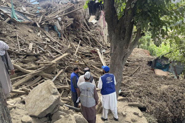 الأمم المتحدة تطلب 129 مليون دولار لتمويل إعادة بناء المناطق المتضررة شرق أفغانستان