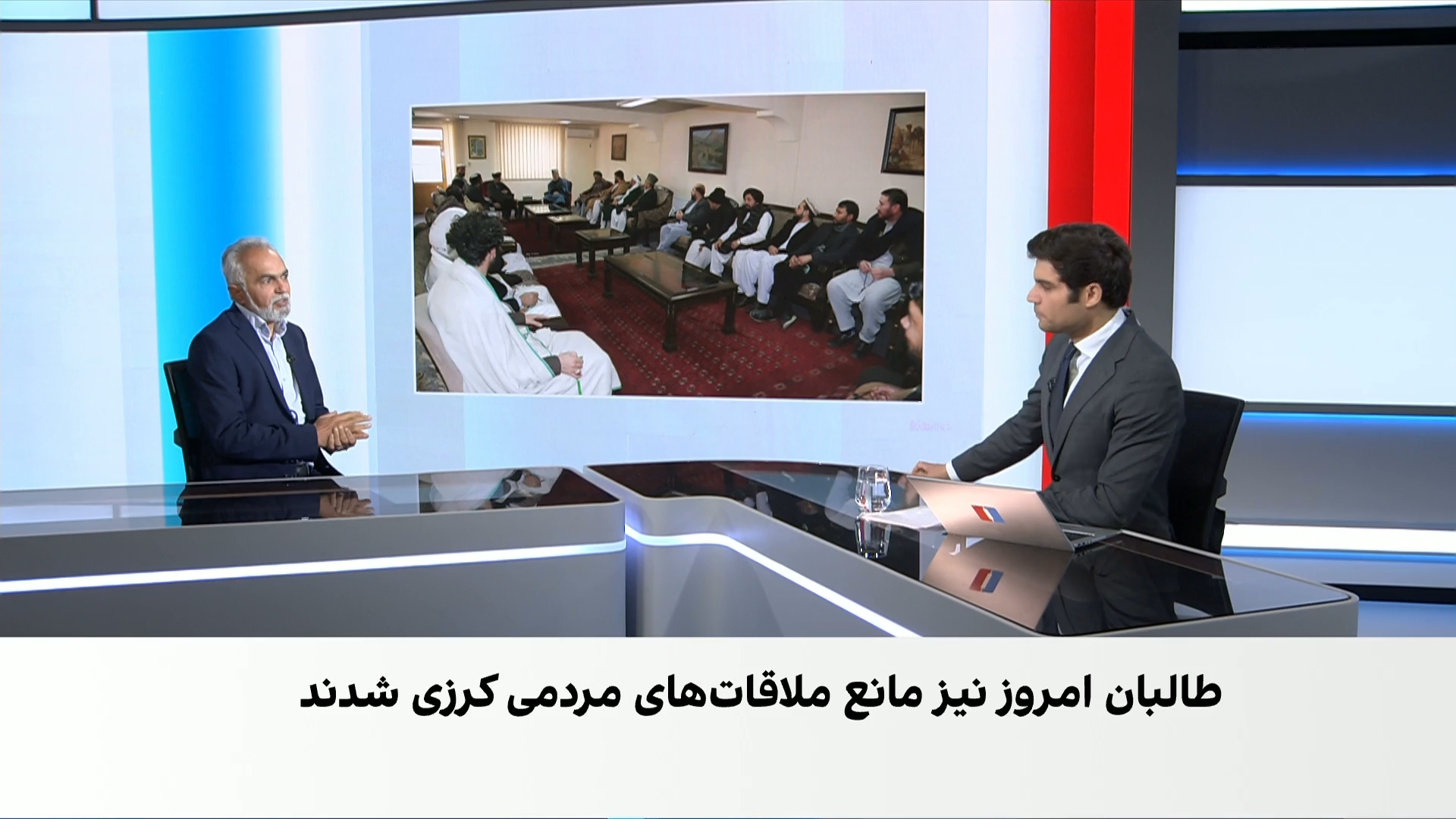 محدودیت بر دیدارهای حامد کرزی برای دومین روز 