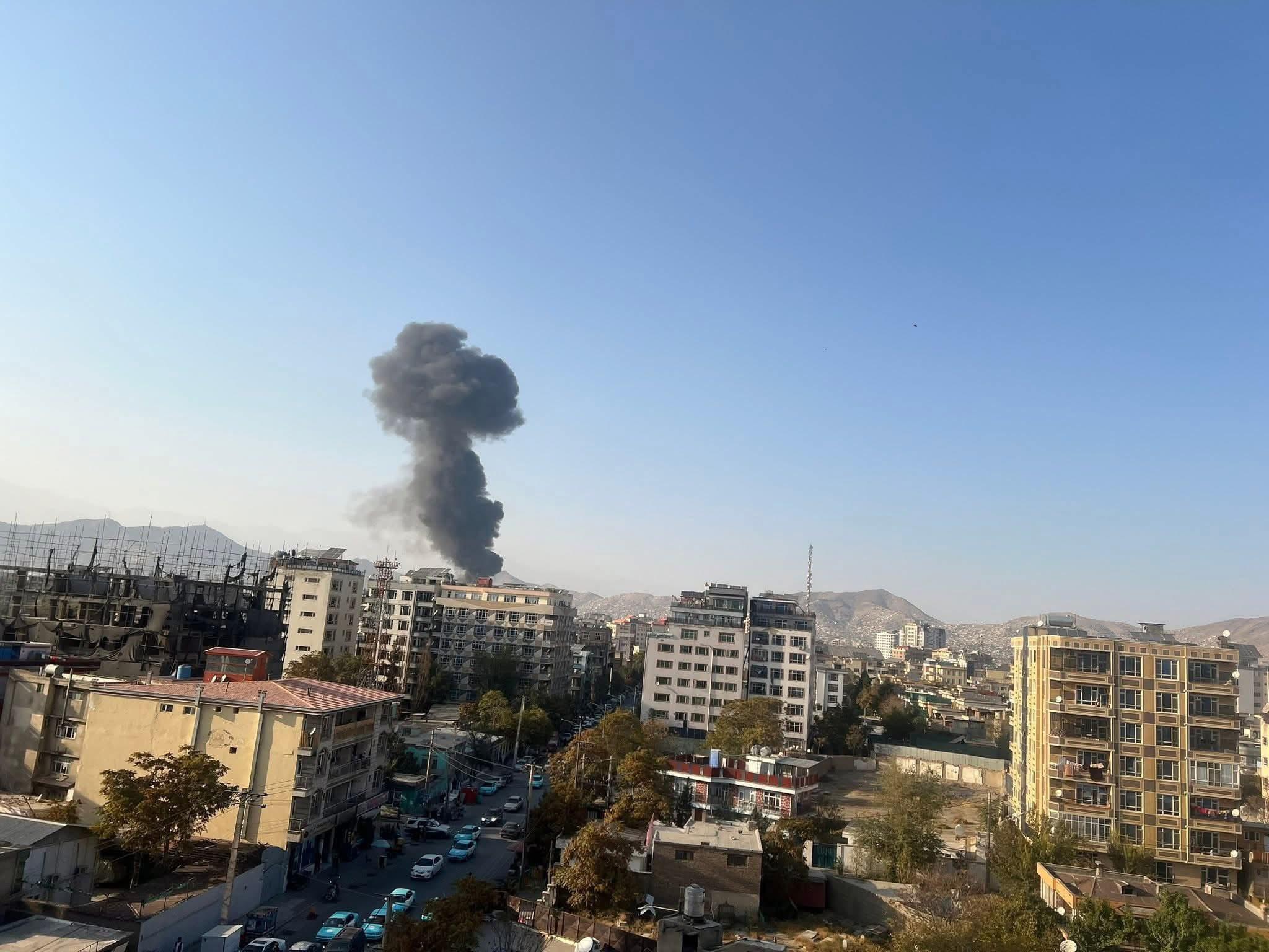 Blast Rocks Kabul As Sources Blame Pakistan Airstrike