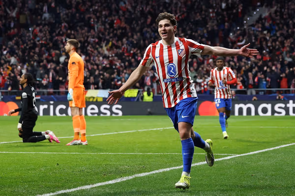 اتلتیکو مادرید با نتیجه قاطع مقابل تاتنهام در لیگ قهرمانان اروپا به پیروزی رسید