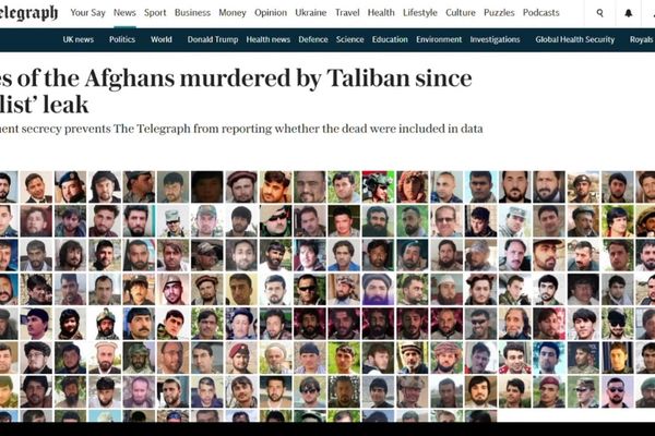 Over 200 Former Afghan Troops Killed Since UK Data Leak, Says Report
