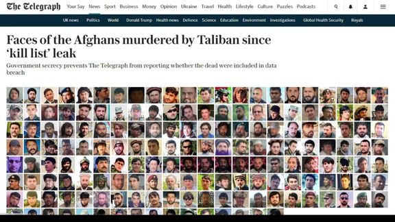 Over 200 Former Afghan Troops Killed Since UK Data Leak, Says Report