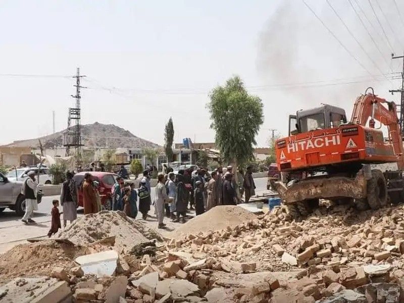 طالبان برای بزرگ کردن جاده‌ها  خانه‌ها را خراب می‌کنند اما 'پولی به مالکان نمی‌دهند'