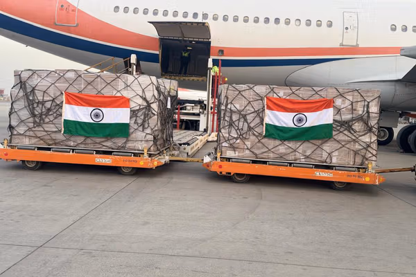 محموله جدید کمکهای صحی هند به کابل رسید