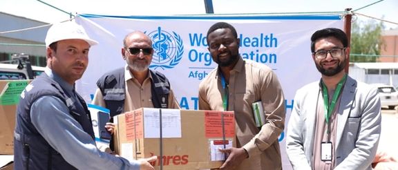 د روغتیا نړۍوال سازمان: ۲۵ ټنه بشري مرستې مو په غور کې پر سېلاب ځپلو وېشلې دي