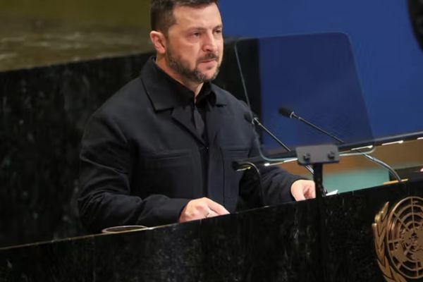 Taliban Has Plunged Afghanistan Into Darkness, Zelensky Tells UN