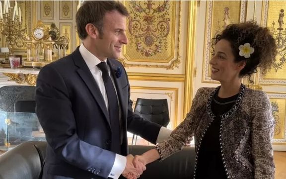 وزارت خارجه جمهوری اسلامی سخنان مکرون درباره حمایت از "انقلاب" مردم ایران را شرمآور خواند