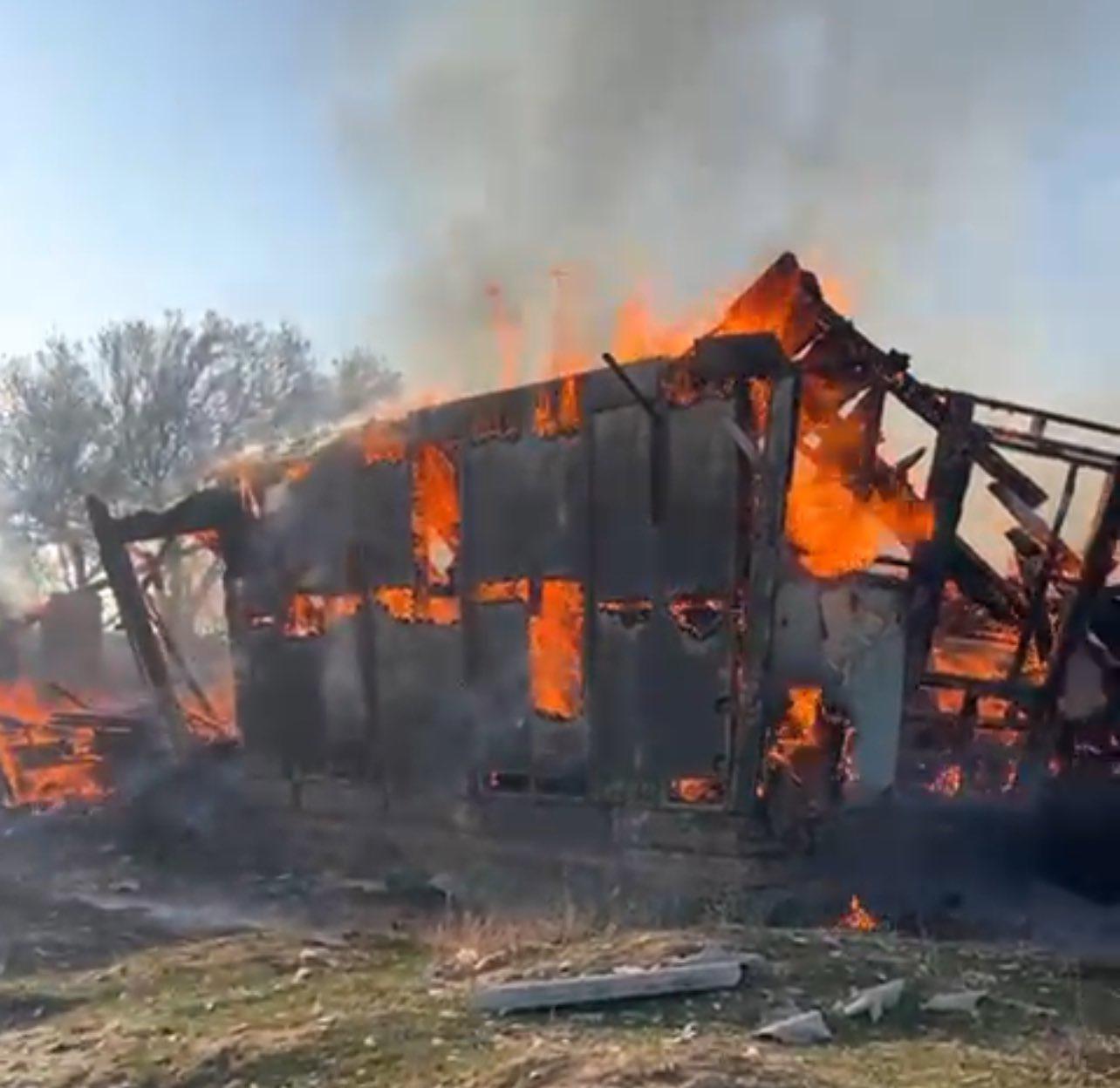 طالبان می‌گوید آتش‌سوزی در بندر تورغندی ولایت هرات "به موقع" مهار شد