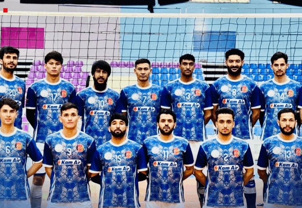 د افغانستان او سريلانکا د والیبال ملي لوبډلې نن د یو بل پر وړاندې لوبه کوي