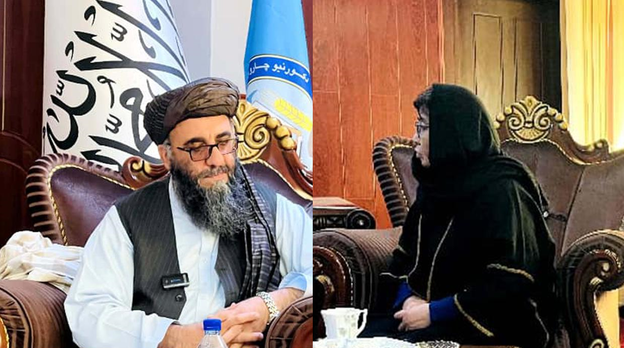 د یوناما مشره پنجشیر ته تللې