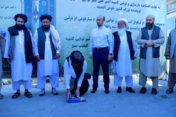 Uzbek Pressure Prompts Taliban to Rebuild Destroyed Nava’i Statue