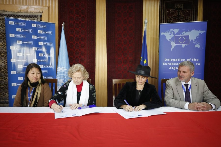 اروپايي ټولنه او یونسکو افغانستان کې د سواد زده‌کړې او مهارتونو د پراختیا نوې پروژه پيلوي