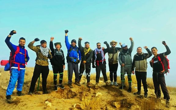 کوهنوردان ولایت بلخ بلندترین قله سلسله کوههای البرز را در ولسوالی چمتال فتح کردند