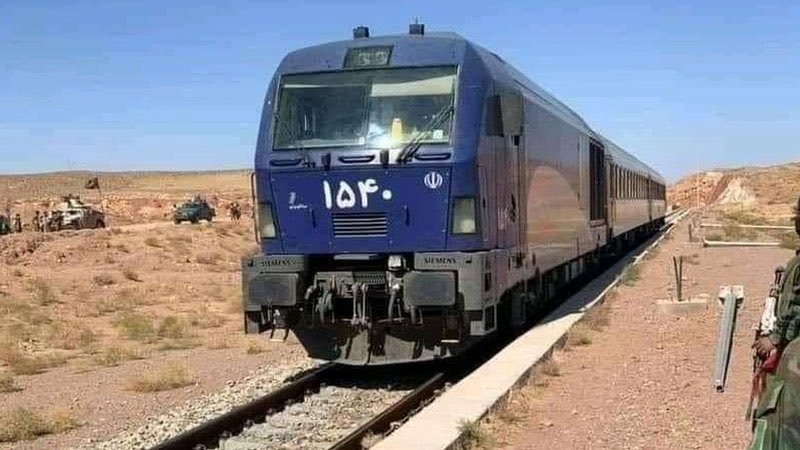 طالبان وايي د ریل پټلۍ له لارې له ایران نه د وارداتو کچه پنځه برابره ډېره شوې