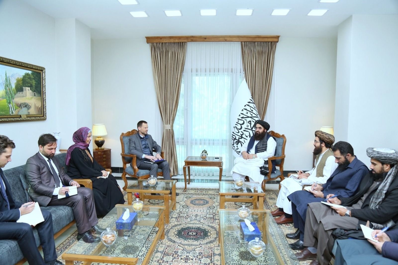 وزیر خارجه طالبان می‌گوید به دنبال 'حضور معنی‌دار' در نشست دوحه اند