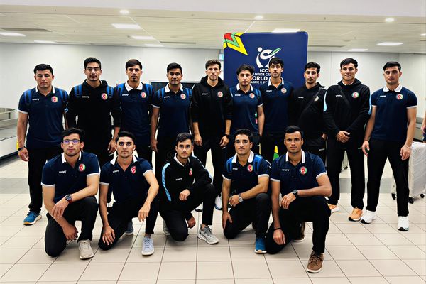 تیم کریکت نوزده سال افغانستان راهی جام جهانی ۲۰۲۶ شد
